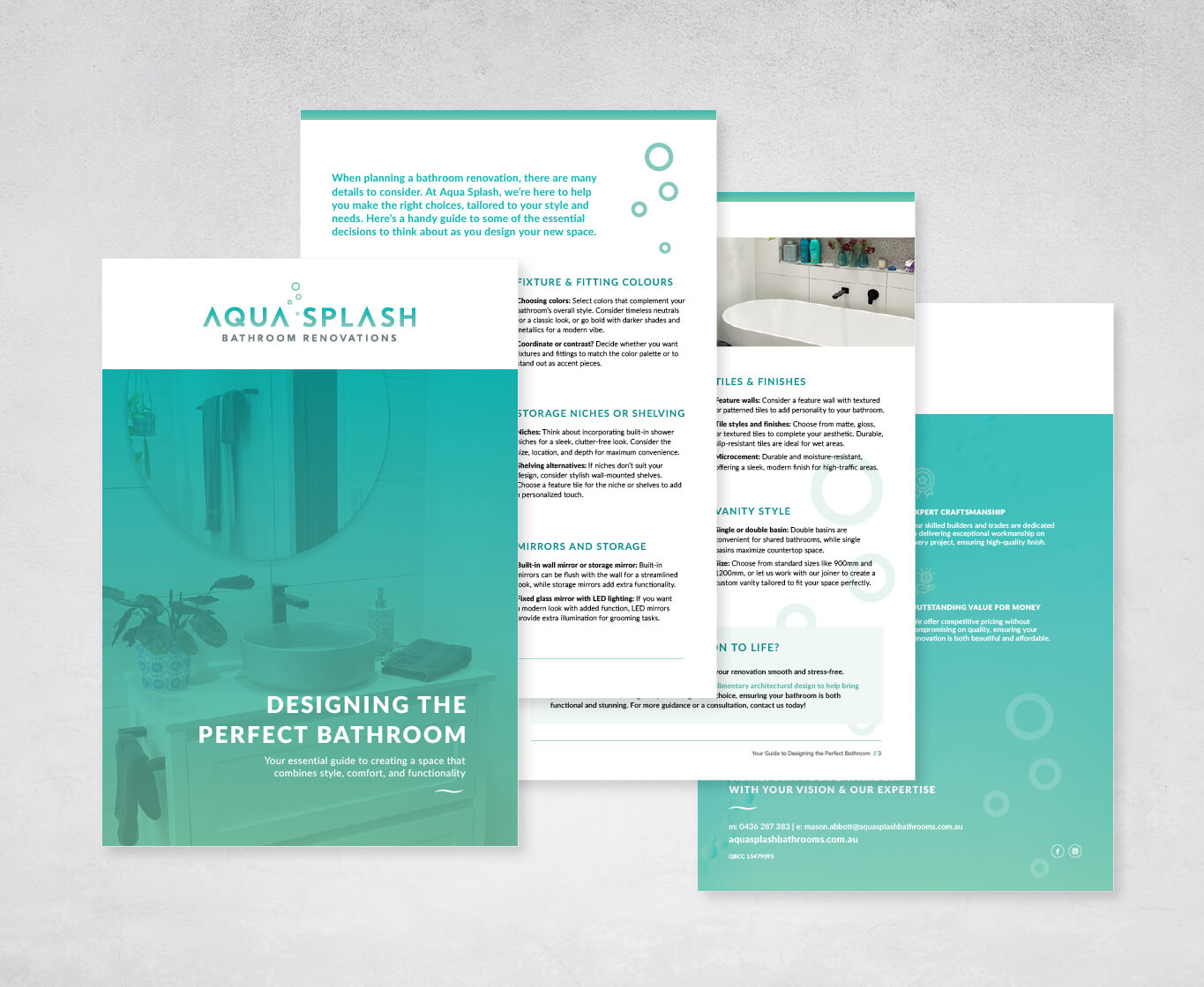 Print design Sunshine Coast by 45 Degrees Creative Studio
