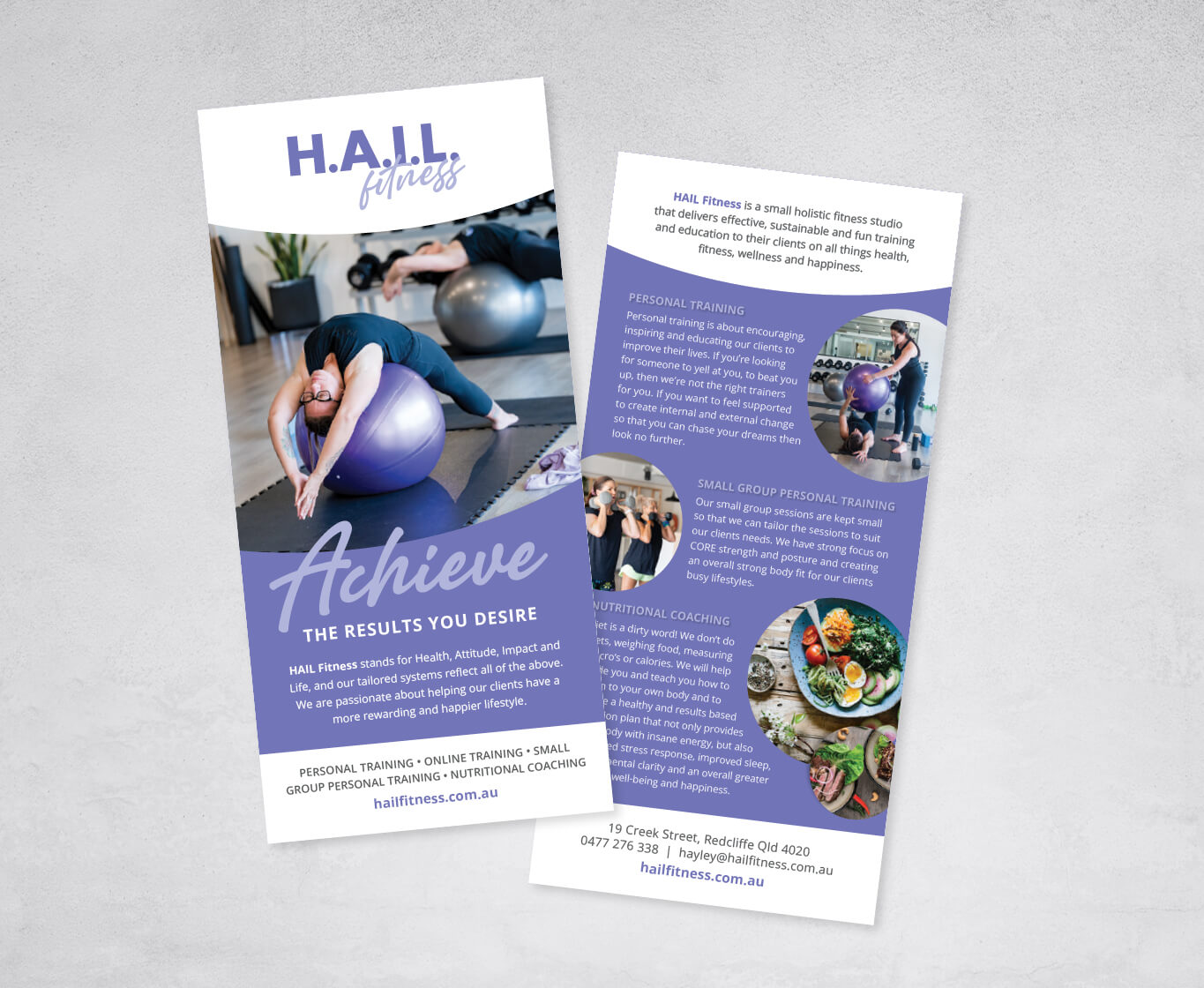 Print design Redcliffe by 45 Degrees Creative Studio