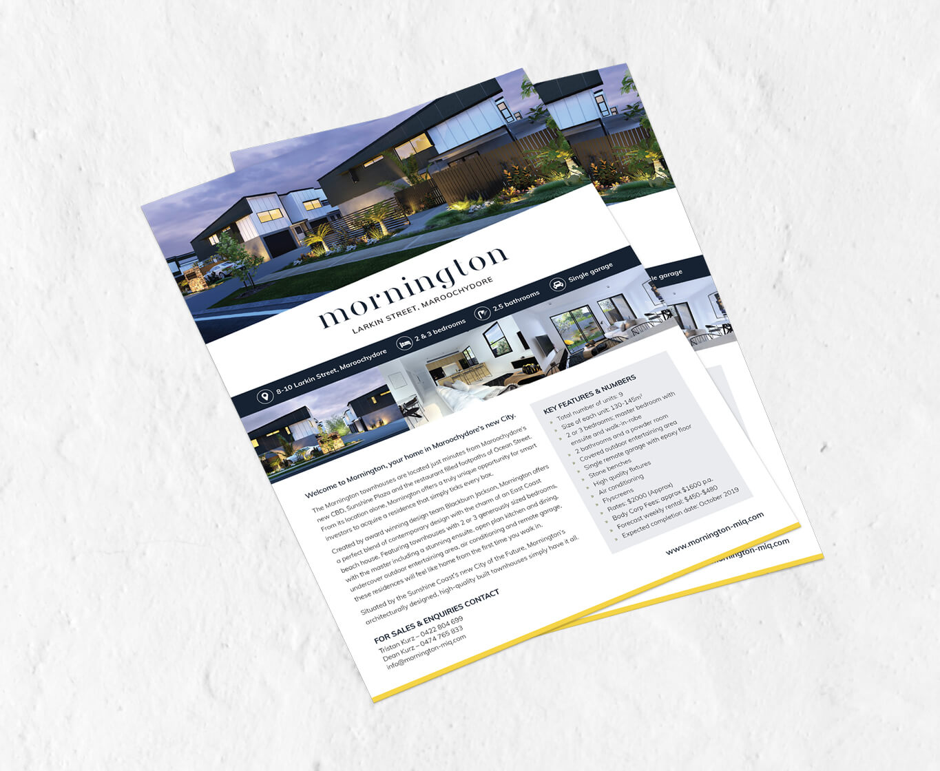 Print design Sunshine Coast by 45 Degrees Creative Studio